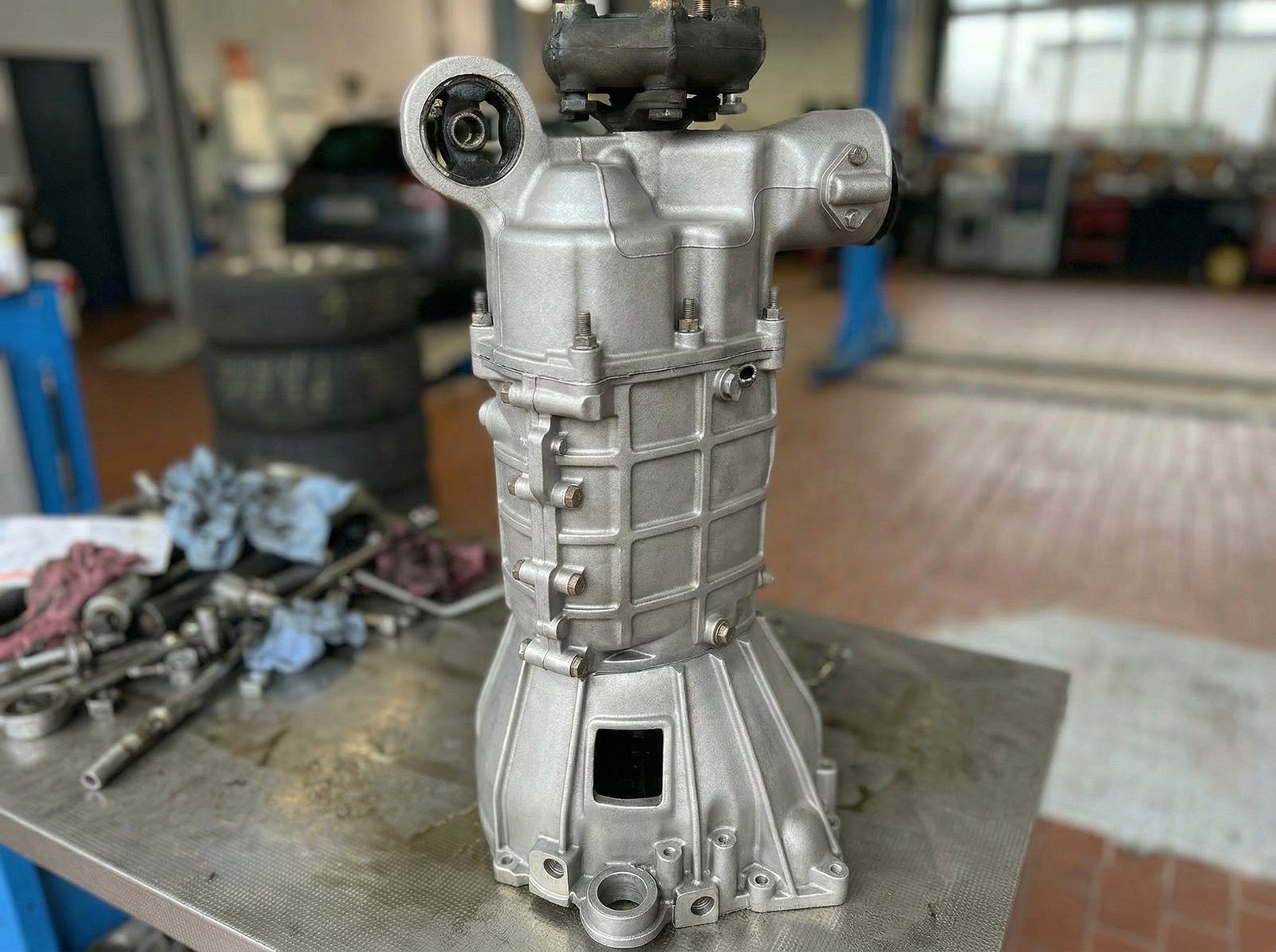 Getriebeglocke laser-gereinigt